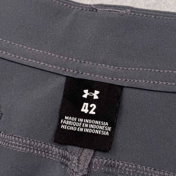 Under Armour UA Mantra Cargo Shorts Men's 42 Gray UPF 50 Golf 9.5" 1378952 - Picture 3 of 10